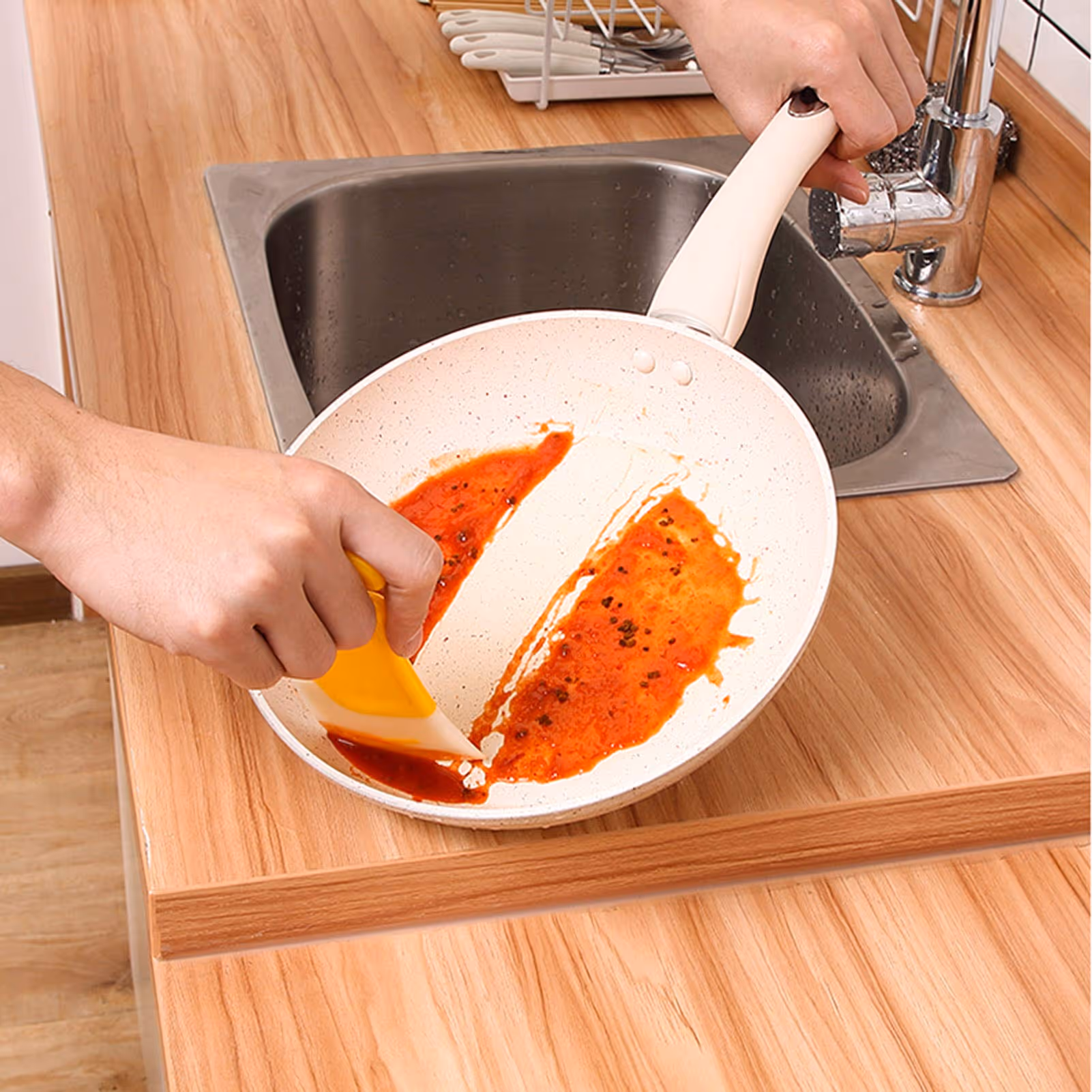 Kitchen Food Grade Silicone Spatula &mdash; heat-resistant flexible spatula for scraping, mixing, and cooking