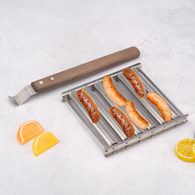 Hot Dog Roller &mdash; electric roller cooker for perfectly heated hot dogs and sausages